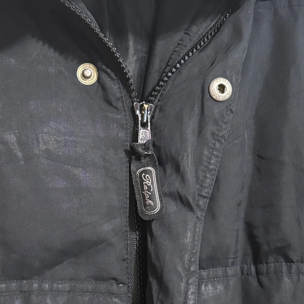 Ralph Lauren Outdoor Gear Black Hooded Down Filled Puffer Coat Gorp Granola